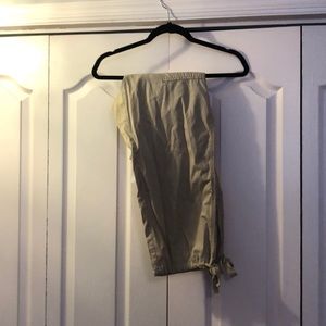 beige cargo pants
